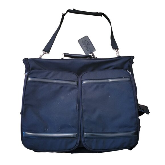 Samsonite Black Nylon Garment‎ Bag Shoulder Strap Overnight Carry On Travel - Picture 2 of 16